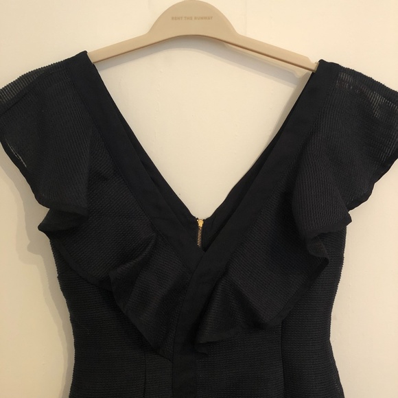 Keepsake Blue Ruffle Midi Dress - Picture 3 of 11